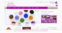 Desktop Screenshot of lafoliedessenteurs.com